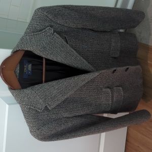 Ralph Lauren Size 6 Grey and Black Blazer